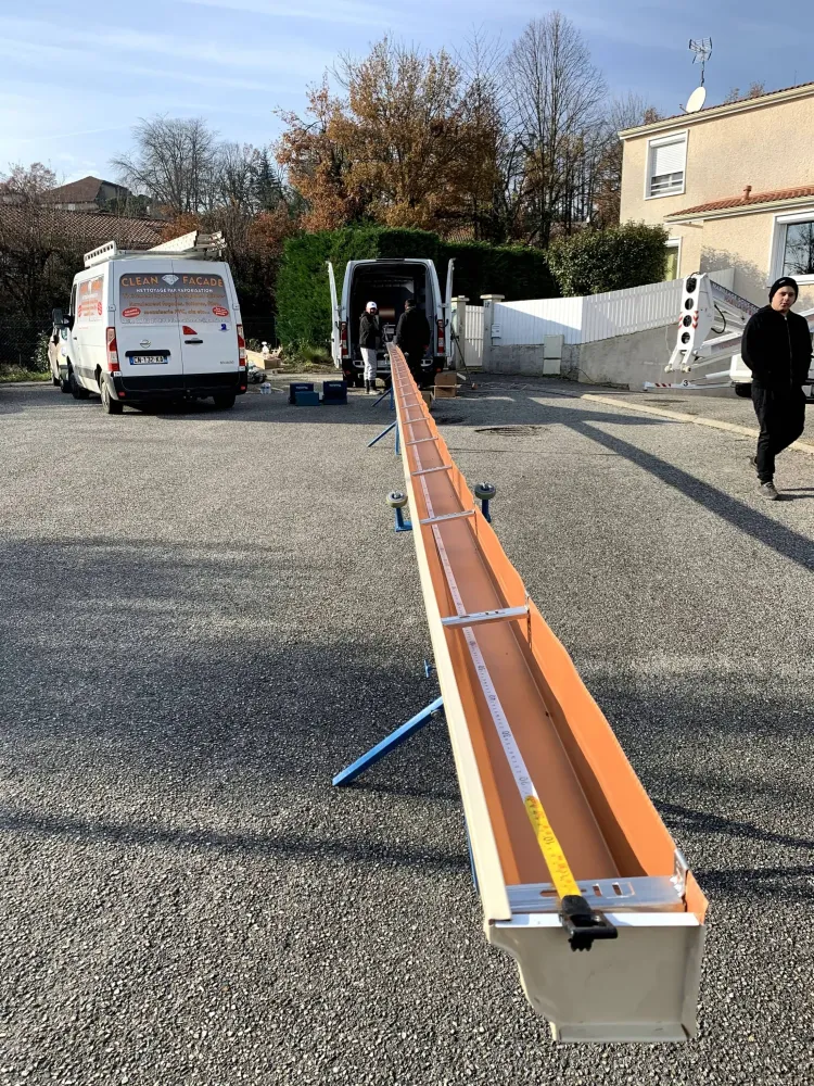 Zingueur près de Saint-Vallier 