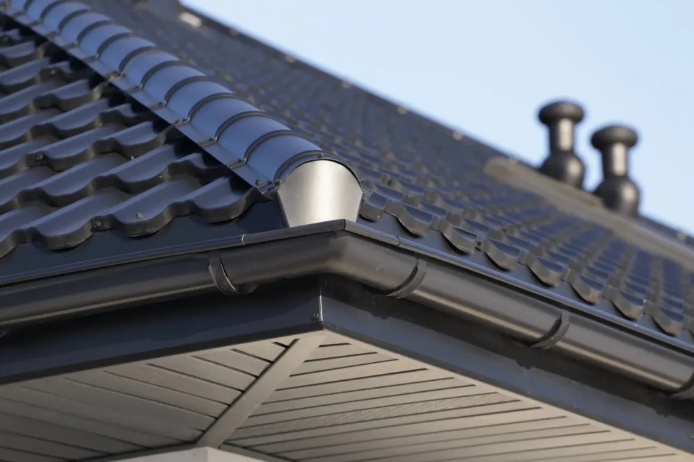 Gouttière aluminium près de Saint-Vallier 
