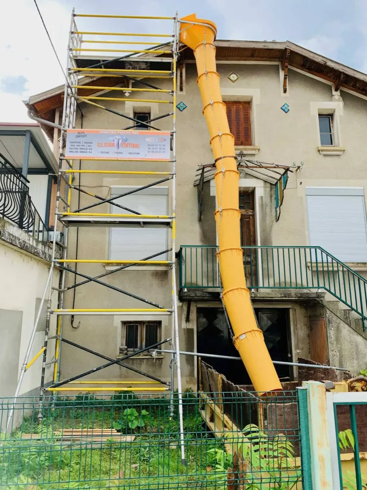 installation lors d'un chantier